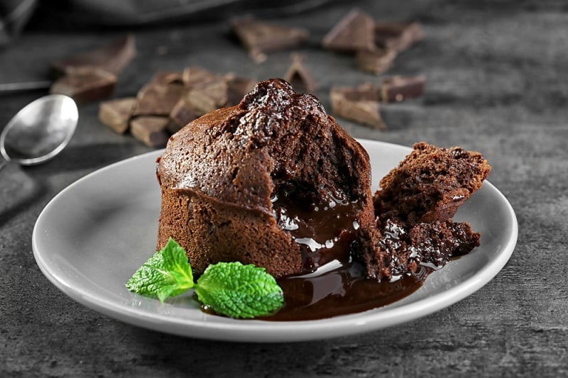 Шоколадний Фондан